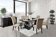 Nerissa Dining Table Set - Visions in Furniture (La Mirada, CA)