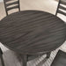 Caprice Dining Table Grey - Visions in Furniture (La Mirada, CA)