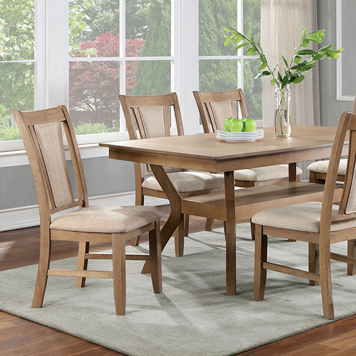 Upminster 7 Pc Dining Table Set - Visions in Furniture (La Mirada, CA)