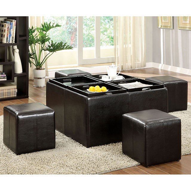 Holloway Nested Ottoman - Visions in Furniture (La Mirada, CA)