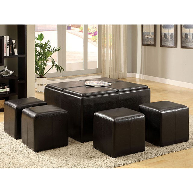 Holloway Nested Ottoman - Visions in Furniture (La Mirada, CA)