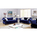 Jolanda Chair Blue & Grey - Visions in Furniture (La Mirada, CA)
