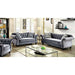 Jolanda Chair Blue & Grey - Visions in Furniture (La Mirada, CA)