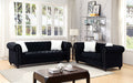 Giacomo Loveseat Black - Visions in Furniture (La Mirada, CA)