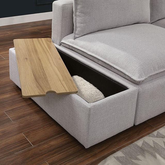 Arlene Sofa White - Visions in Furniture (La Mirada, CA)
