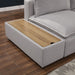 Arlene Sofa White - Visions in Furniture (La Mirada, CA)