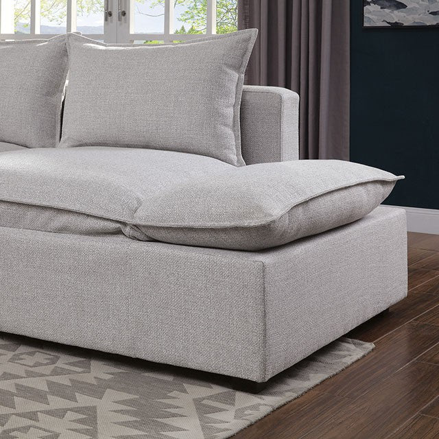 Arlene Sectional White - Visions in Furniture (La Mirada, CA)