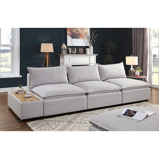 Arlene Sofa White - Visions in Furniture (La Mirada, CA)