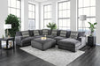 Kaylee U-Sectional w/ Right Chaise - Visions in Furniture (La Mirada, CA)