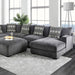 Kaylee U-Sectional w/ Right Chaise - Visions in Furniture (La Mirada, CA)