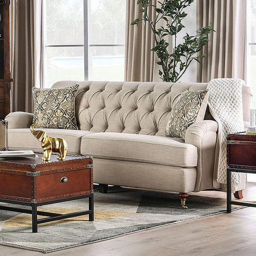 Laney Sofa Beige - Visions in Furniture (La Mirada, CA)