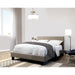 Sims Bed Grey & Black - Visions in Furniture (La Mirada, CA)