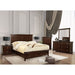 Spruce Bed Chrome & Expresso - Visions in Furniture (La Mirada, CA)