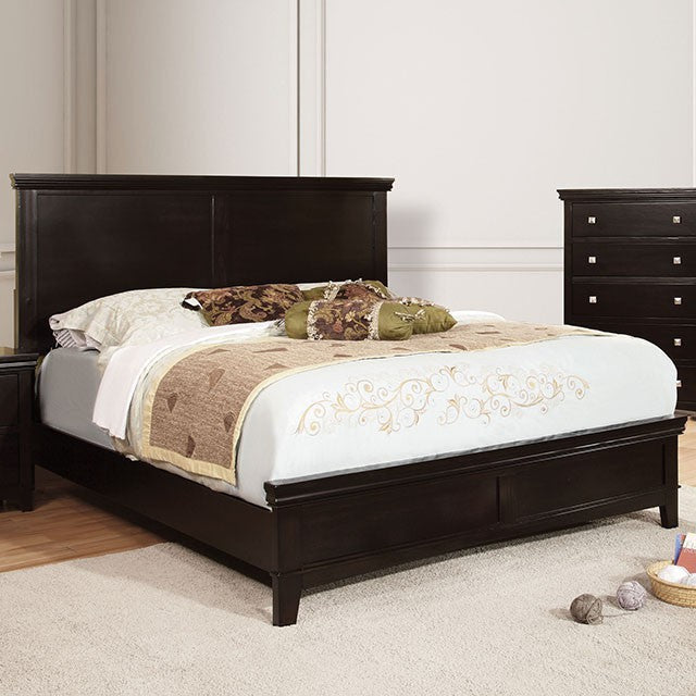 Spruce Bed Chrome & Expresso - Visions in Furniture (La Mirada, CA)