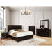 Spruce Bed Chrome & Expresso - Visions in Furniture (La Mirada, CA)