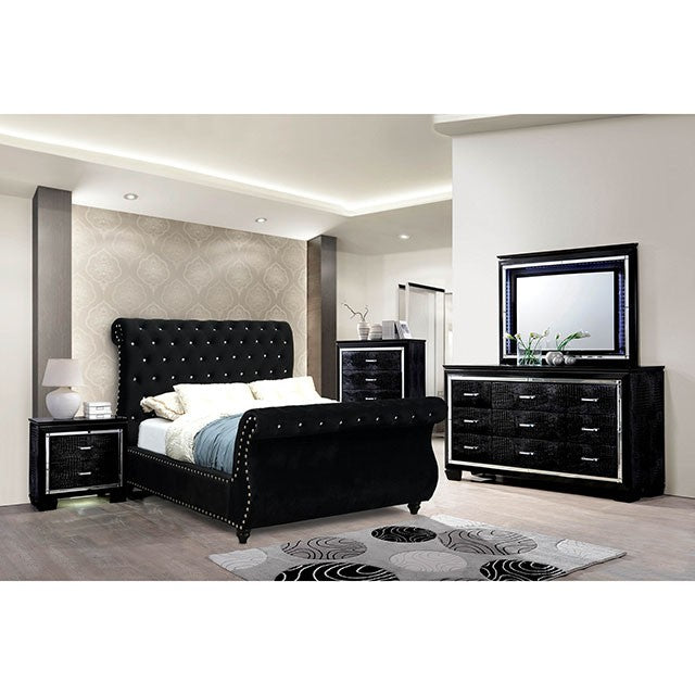 NOELLA Cal.King & Queen Bed - Visions in Furniture (La Mirada, CA)
