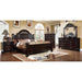 Syracuse Bed Cherry & Grey - Visions in Furniture (La Mirada, CA)