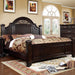 Syracuse Bed Cherry & Grey - Visions in Furniture (La Mirada, CA)