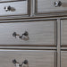 Syracuse Bed Cherry & Grey - Visions in Furniture (La Mirada, CA)