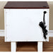 Meredith Night Stand w/ USB Outlet - Visions in Furniture (La Mirada, CA)