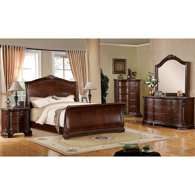 Penbroke Queen Bed - Visions in Furniture (La Mirada, CA)