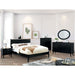 Lennart Bed Oak, Black, Gray, & White - Visions in Furniture (La Mirada, CA)