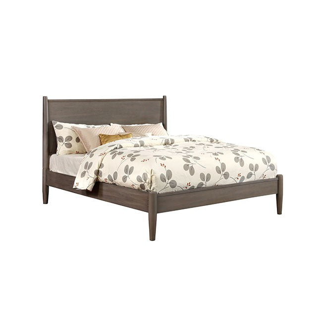 Lennart Bed Oak, Black, Gray, & White - Visions in Furniture (La Mirada, CA)