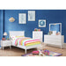Lennart Bed Oak, Black, Gray, & White - Visions in Furniture (La Mirada, CA)