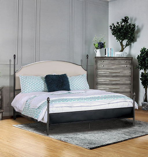 Sinead E.King Bed Black - Visions in Furniture (La Mirada, CA)