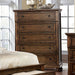 Wells Chest Brown - Visions in Furniture (La Mirada, CA)