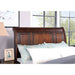 Wells Queen Bed Chrome - Visions in Furniture (La Mirada, CA)
