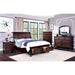 Wells Queen Bed Chrome - Visions in Furniture (La Mirada, CA)