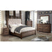 Hutchinson Rustic Natural Tone/Beige Cal.King Bed - Visions in Furniture (La Mirada, CA)