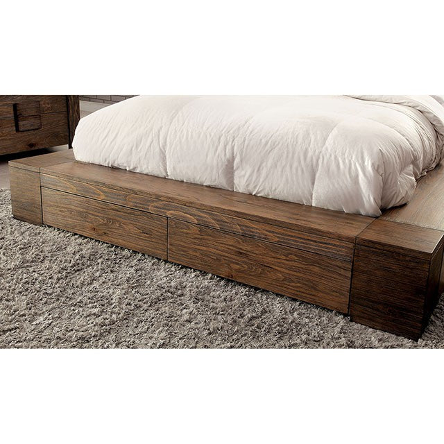 JANEIRO Cal.King & Queen Bed - Visions in Furniture (La Mirada, CA)