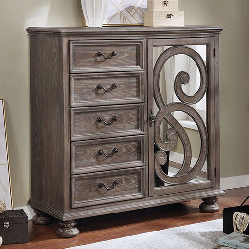 Lysandra Armoire Brown - Visions in Furniture (La Mirada, CA)