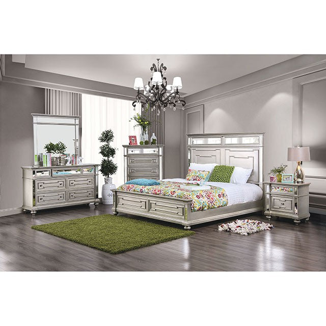 Salamanca Vanity W/ Stool - Visions in Furniture (La Mirada, CA)