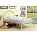 Rainbow Full Bed Black, White, Silver, Black, & Green - Visions in Furniture (La Mirada, CA)