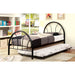 Rainbow Full Bed Black, White, Silver, Black, & Green - Visions in Furniture (La Mirada, CA)