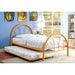 Rainbow Full Bed Black, White, Silver, Black, & Green - Visions in Furniture (La Mirada, CA)