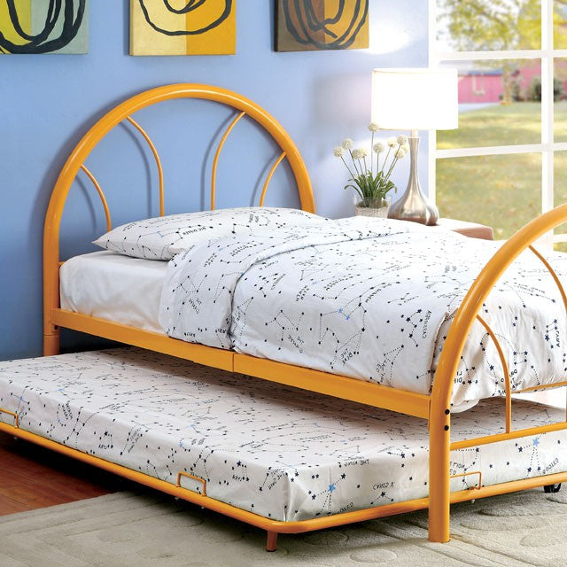 Rainbow Full Bed Black, White, Silver, Black, & Green - Visions in Furniture (La Mirada, CA)