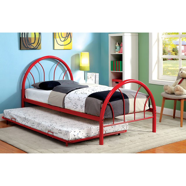 Rainbow Full Bed Black, White, Silver, Black, & Green - Visions in Furniture (La Mirada, CA)