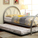 Rainbow Full Bed Black, White, Silver, Black, & Green - Visions in Furniture (La Mirada, CA)