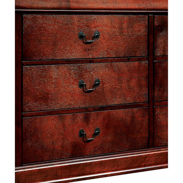 Louis Philippe E.King Bed - Visions in Furniture (La Mirada, CA)