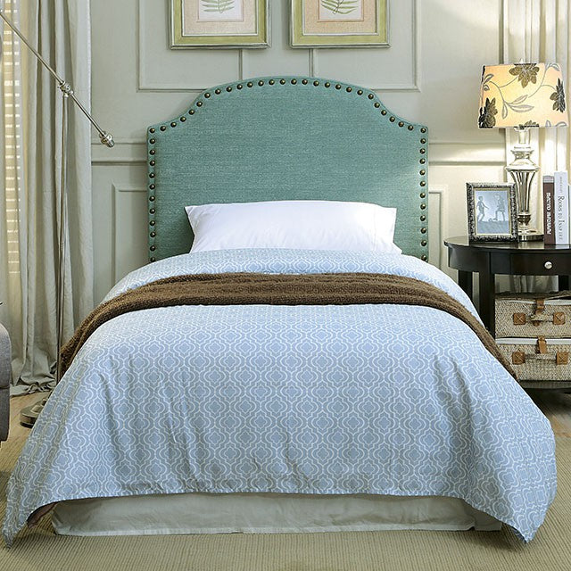 Hasselt King Headboard Green - Visions in Furniture (La Mirada, CA)