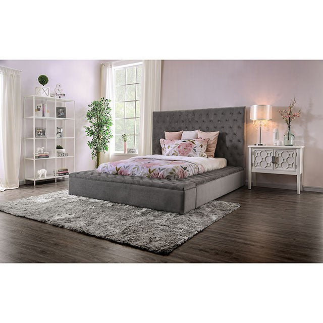 Davida Cal.King & E.King Bed - Visions in Furniture (La Mirada, CA)
