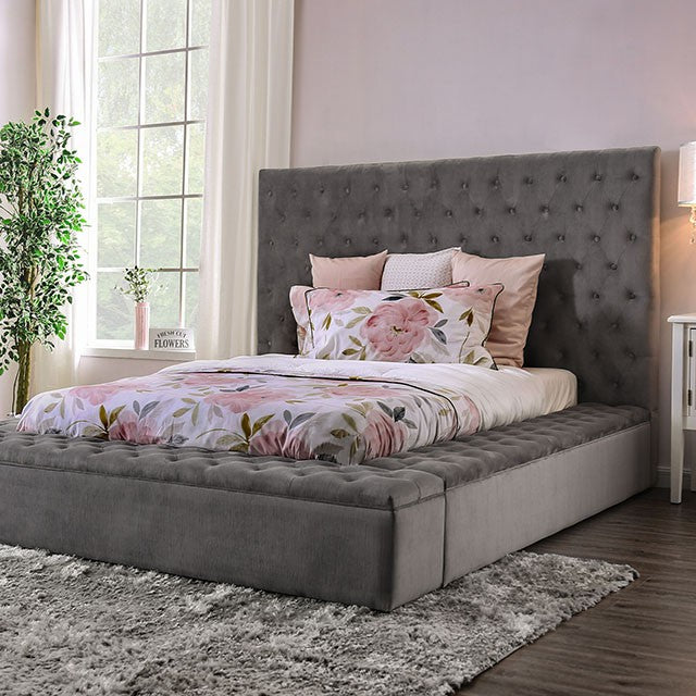 Davida Cal.King & E.King Bed - Visions in Furniture (La Mirada, CA)