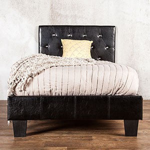 Velen Bed Black & White - Visions in Furniture (La Mirada, CA)