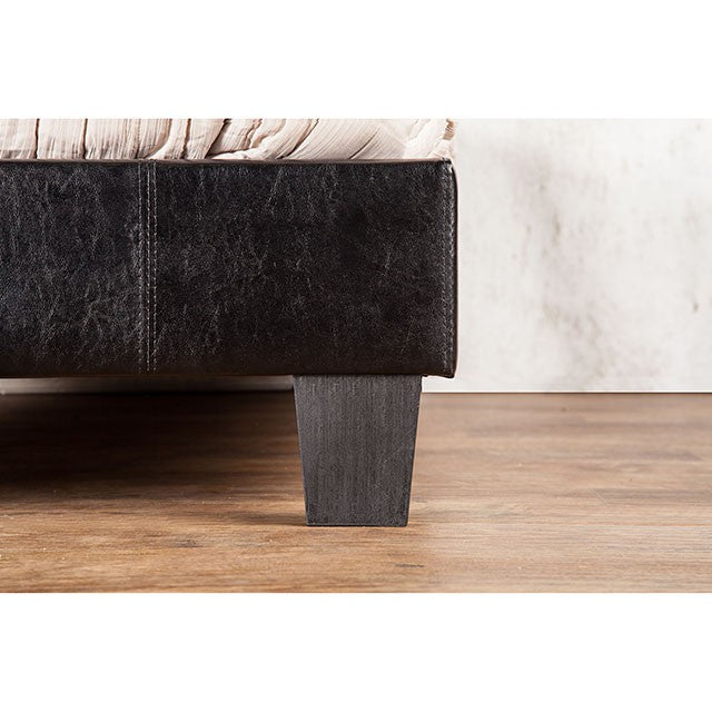 Velen Bed Black & White - Visions in Furniture (La Mirada, CA)