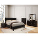 Velen Bed Black & White - Visions in Furniture (La Mirada, CA)