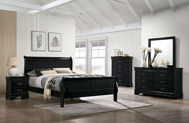 Louis Philippe Bed - Visions in Furniture (La Mirada, CA)